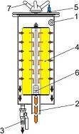 Cartridge filter of transformer oil degassing machine