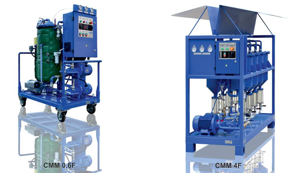 Oil coalescer filtration system CMM0.6F (capacity 600 LPH) GlobeCore